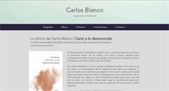 Desktop Screenshot of carlosblanco.es